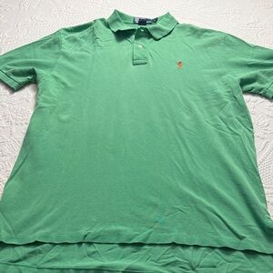 Ralph Lauren Classic Large Mint Green Polo Shirt
